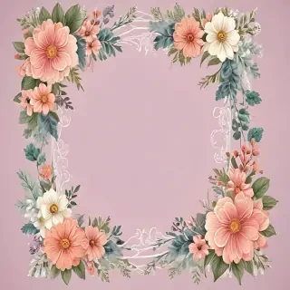 clipart borders flowers
