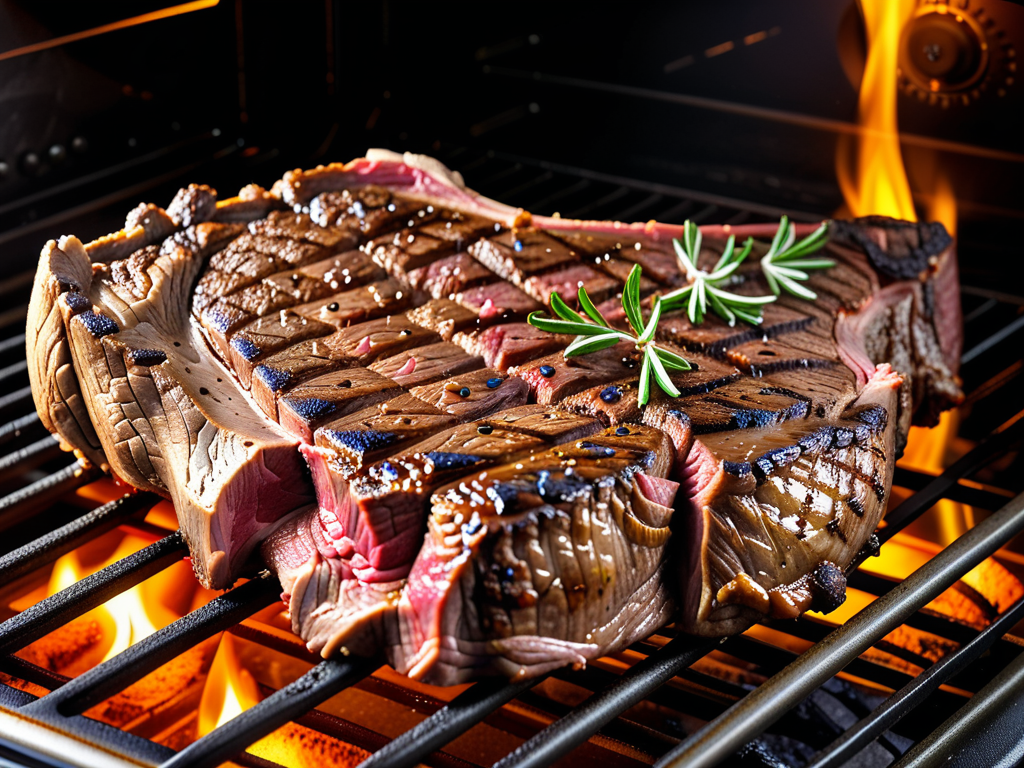 cooking t bone steak in the oven