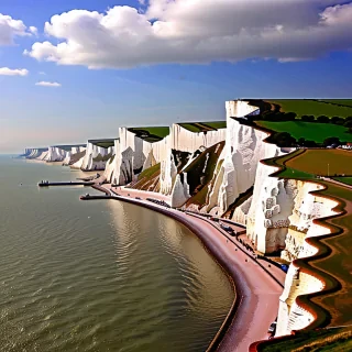 white cliffs of dover