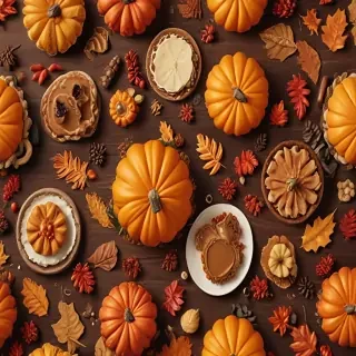 thanksgiving background aesthetic