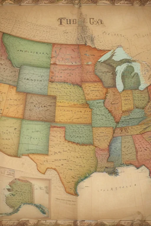 map of the usa states