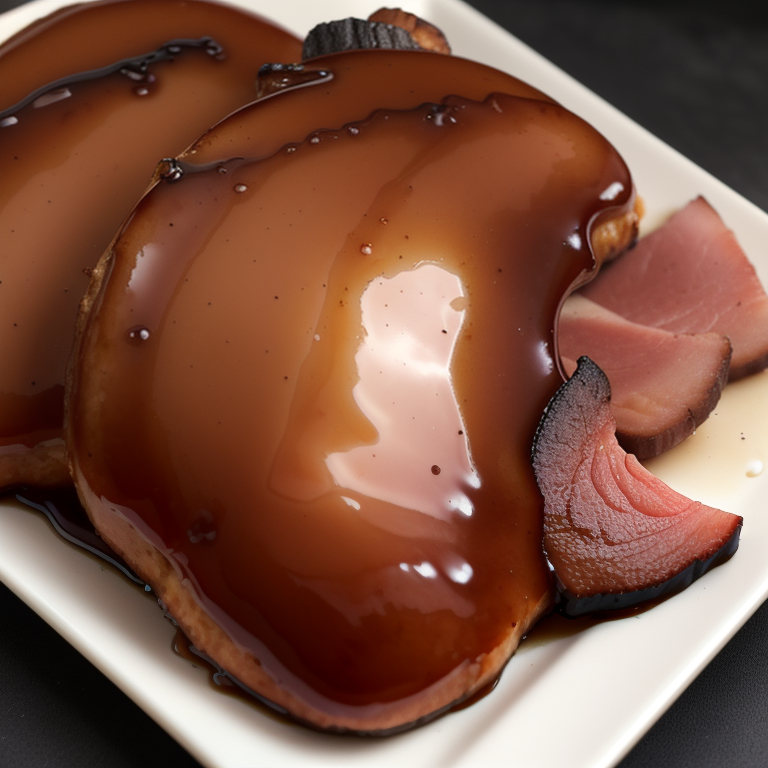 maple bourbon glaze for ham