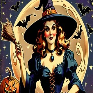 vintage witch
