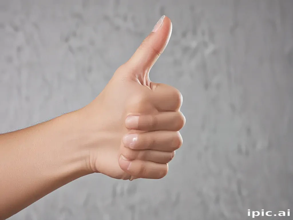 transparent thumbs up