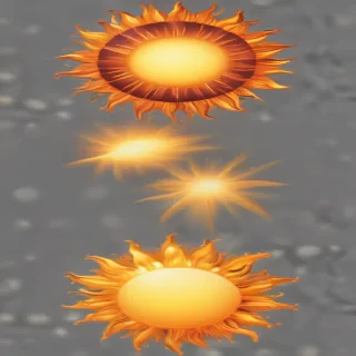 transparent background sun clipart