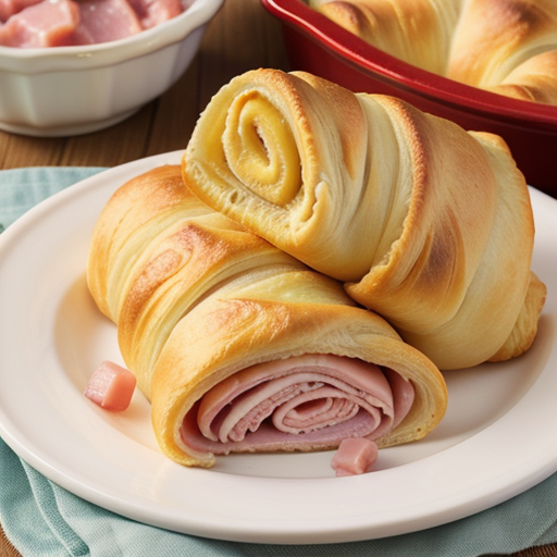 crescent rolls ham and cheese