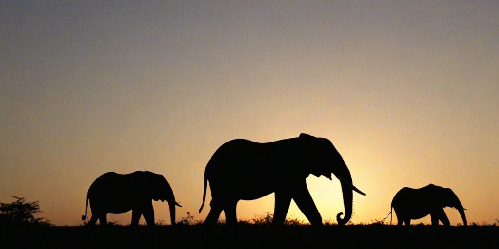 elephant silhouette
