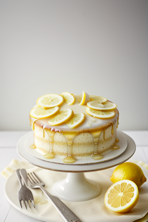 lemon simple syrup for cake