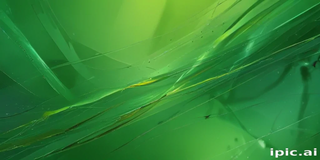 green abstract wallpaper
