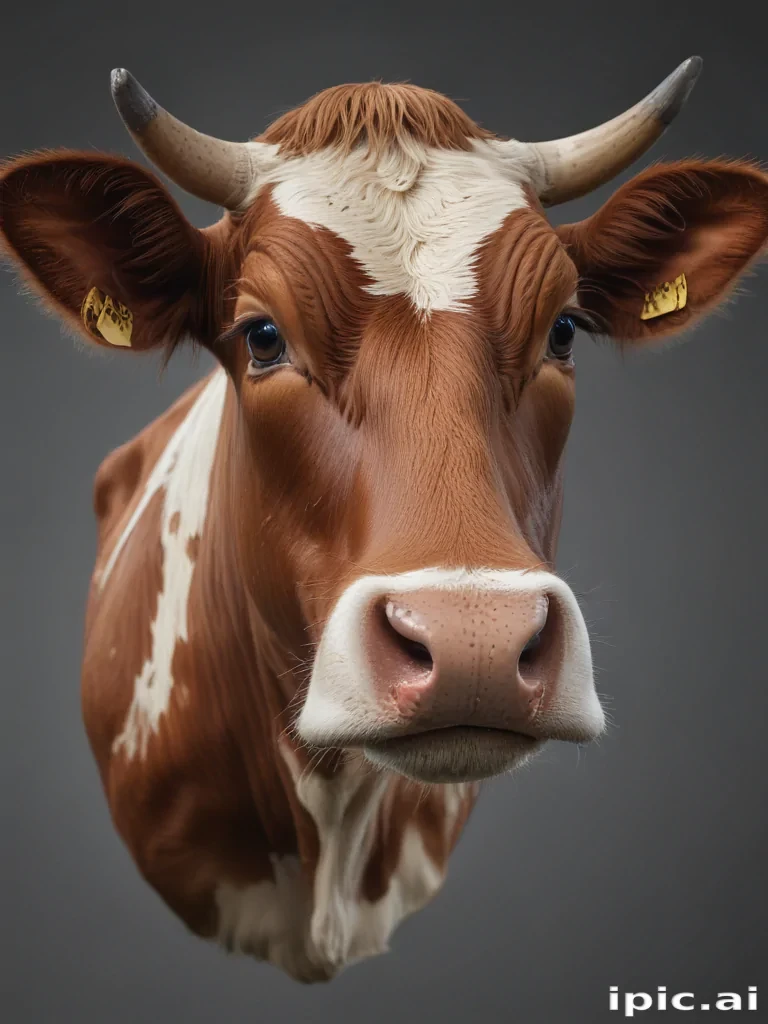 cow head png