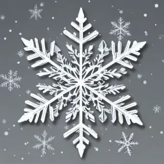 free snowflake clip art