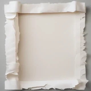 transparent background ripped paper