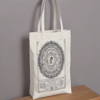 mock up tote bag