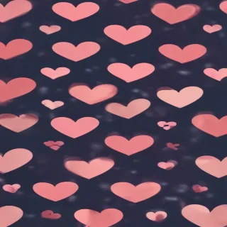 aesthetic hearts wallpaper