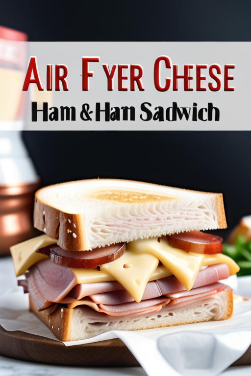 air fryer ham and cheese sandwich