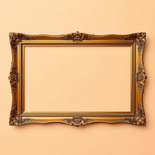 Create an image of three ornate picture frames arranged horizontally on a solid background, using a Canon EOS R5 camera with a 50mm f/1.4 lens, ISO 100, aperture at f/8, and a shutter speed of 1/125 sec, shot in natural light for vivid colors and details.