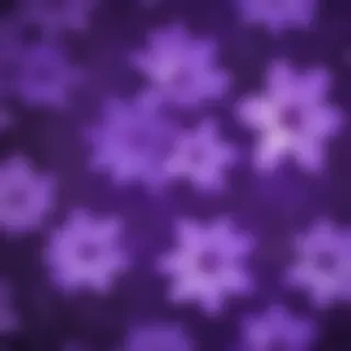 purple wallpaper cute