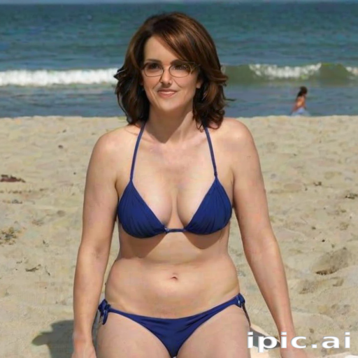 Tina Fey in bikini