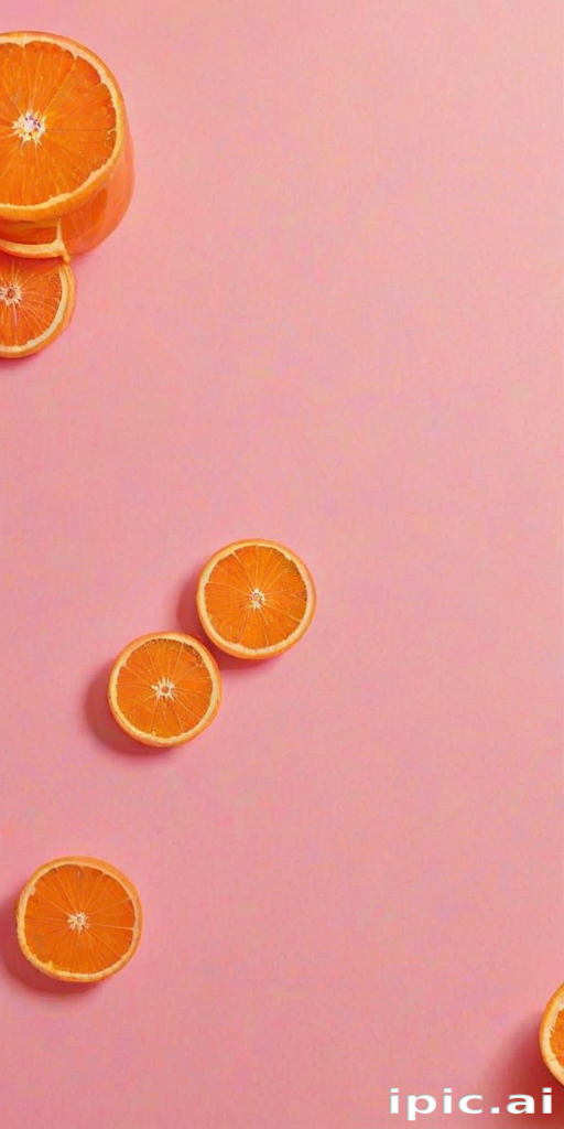 pink and orange aesthetic wallpaper