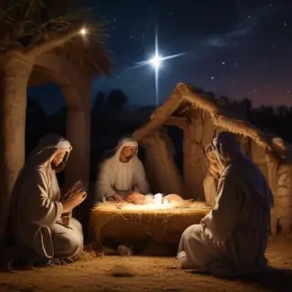 free nativity scene background images