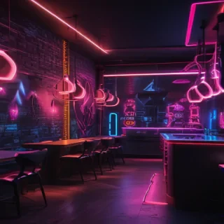 coolest neon wallpaper