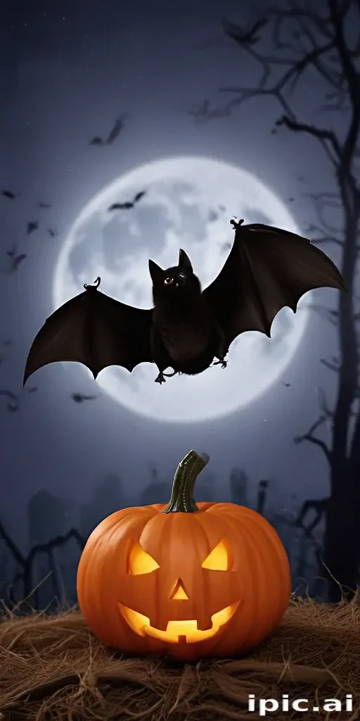pictures of halloween bats