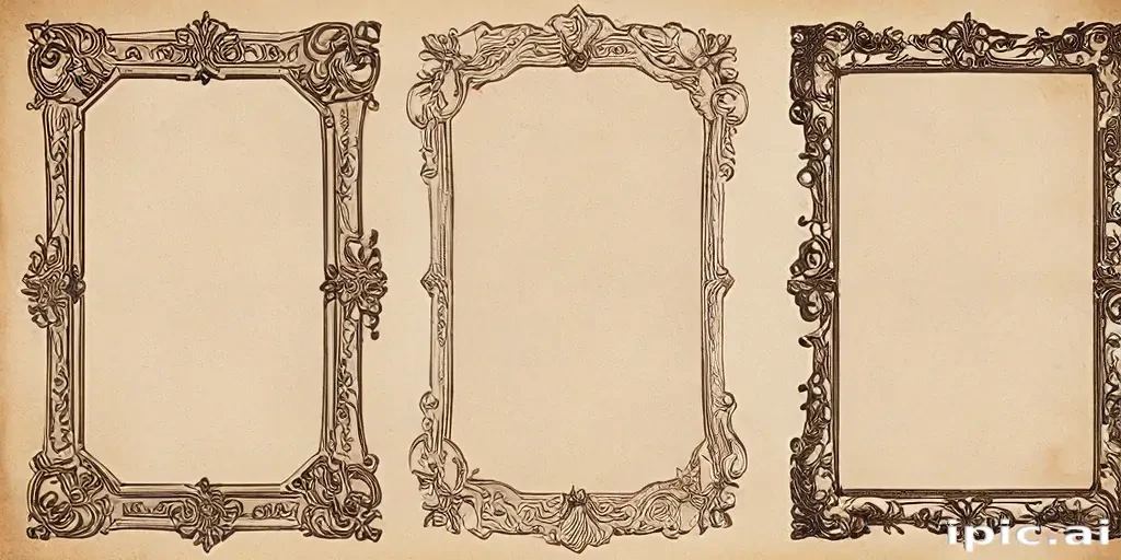 vintage frames png