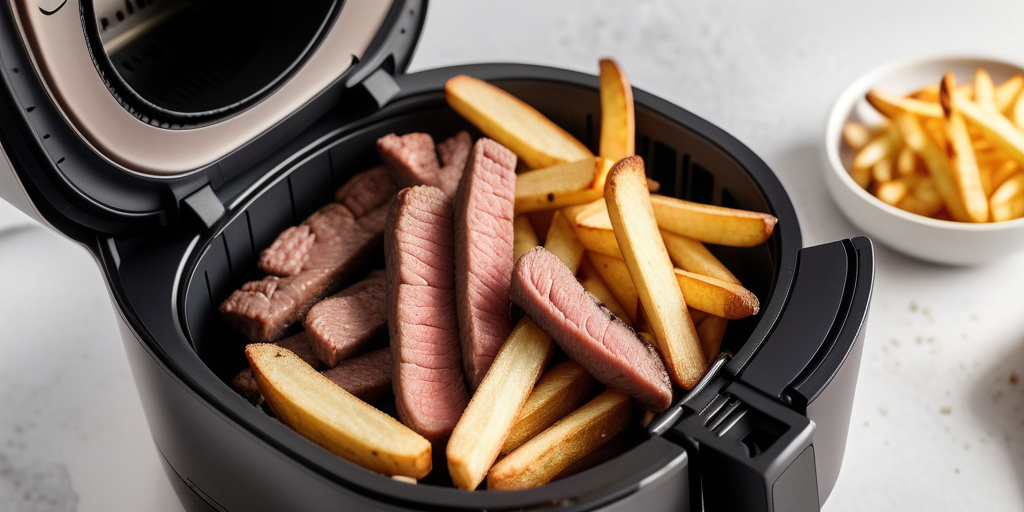 frozen steak fries in air fryer