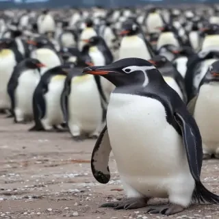 penguins background