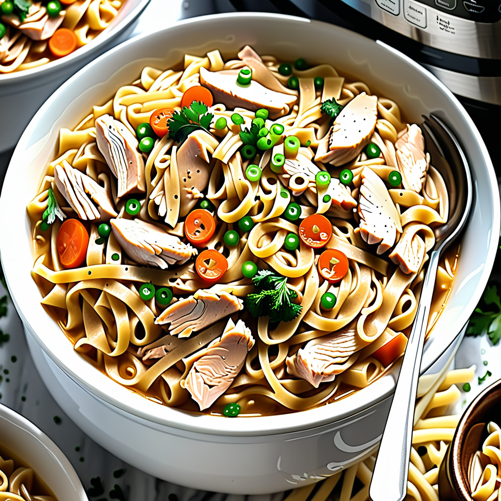 instant pot chicken and noodles