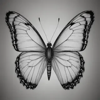 butterfly outline