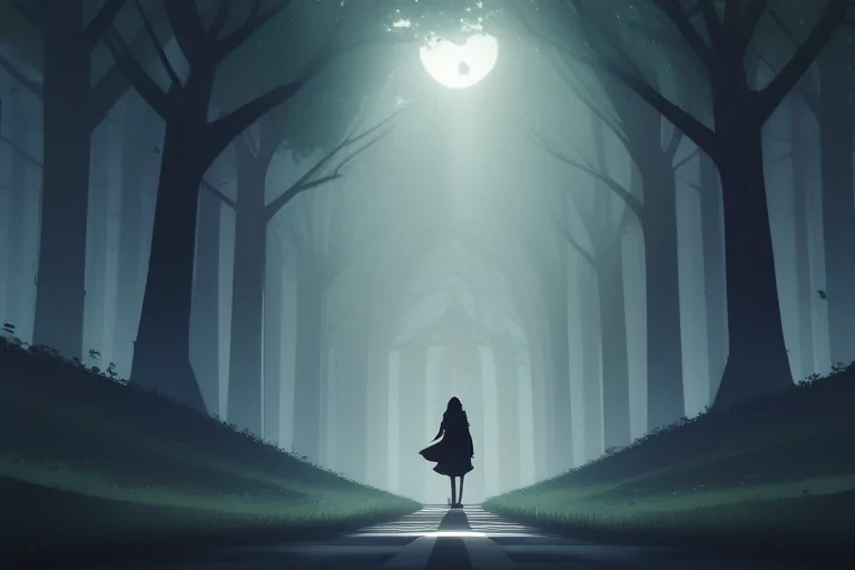 mysterious background