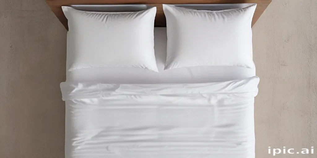 bed top view