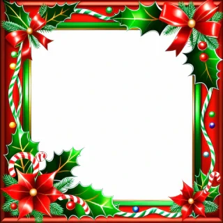 christmas frame clip art