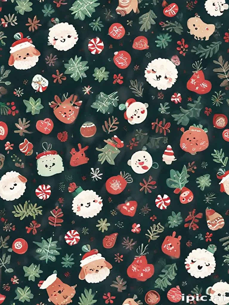 cute christmas background