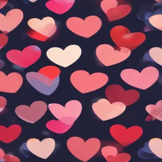 background hearts
