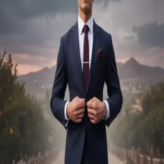 suit and tie