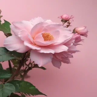 aesthetic light pink background
