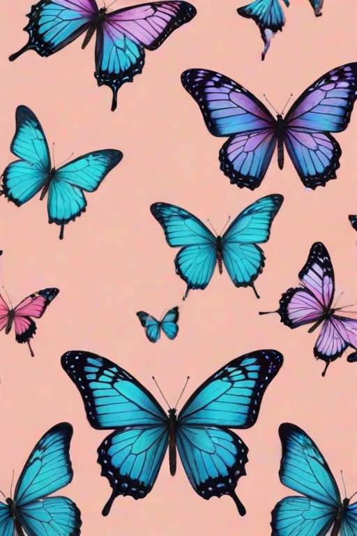 aesthetic butterfly backgrounds