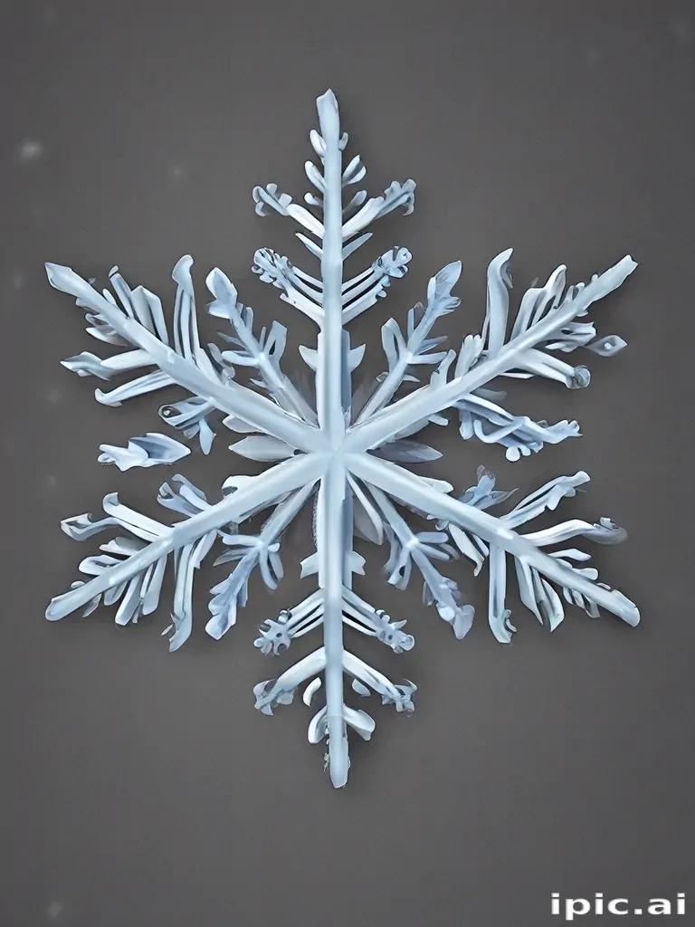 snowflake clipart with transparent background