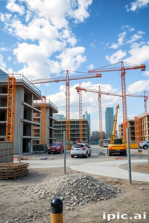 construction site background