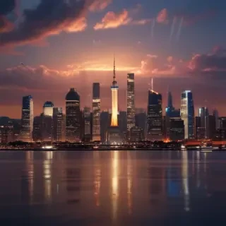 background skyline