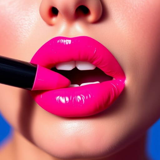 Neon pink lip marker called "Pop Art Pout," creating a vibrant, long-lasting stain with a precise felt-tip applicator
