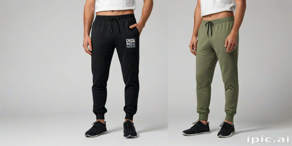 joggers mockup