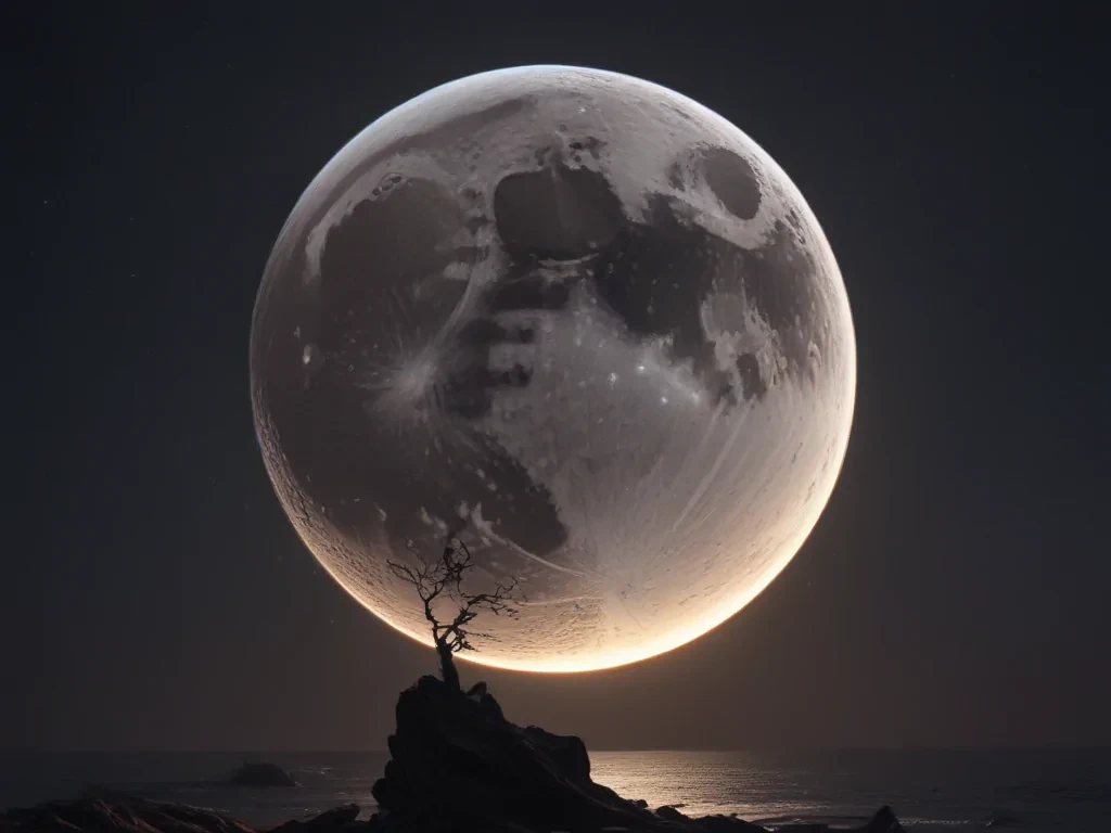 aesthetic crescent moon