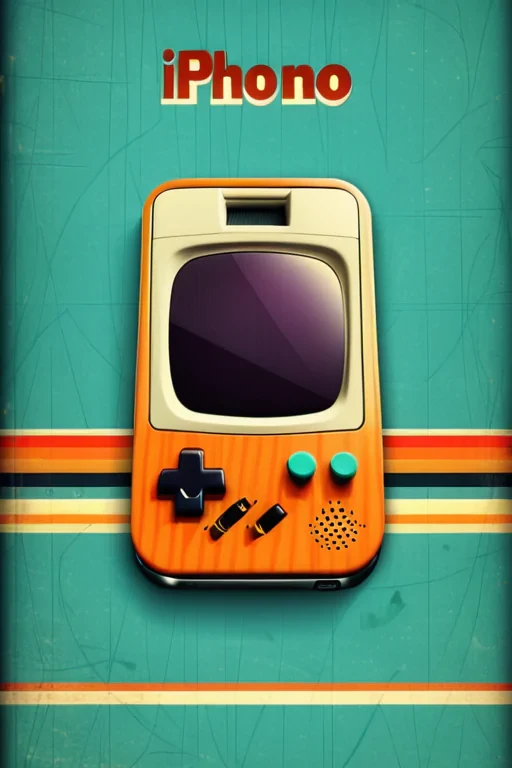 retro iphone wallpaper
