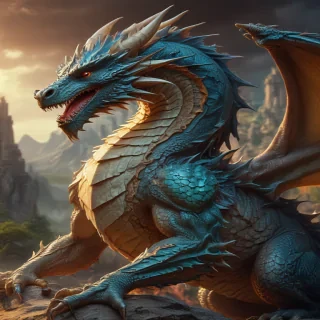dragons background