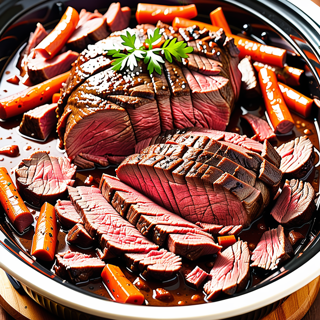 sirloin tip recipe in crock pot