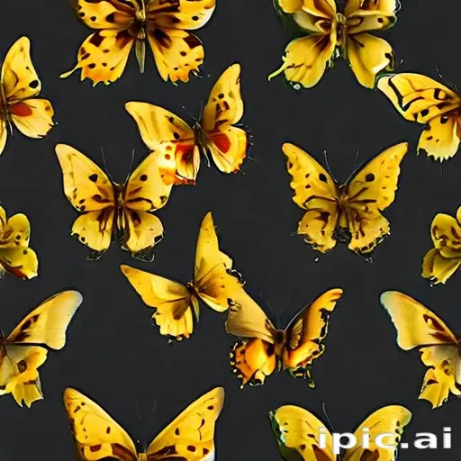 yellow butterfly