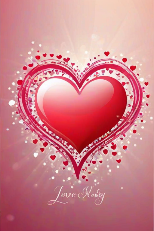 love heart background